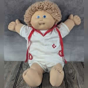 Cabbage Patch Kid Doll In Excellent Condition Clothes Have Stains